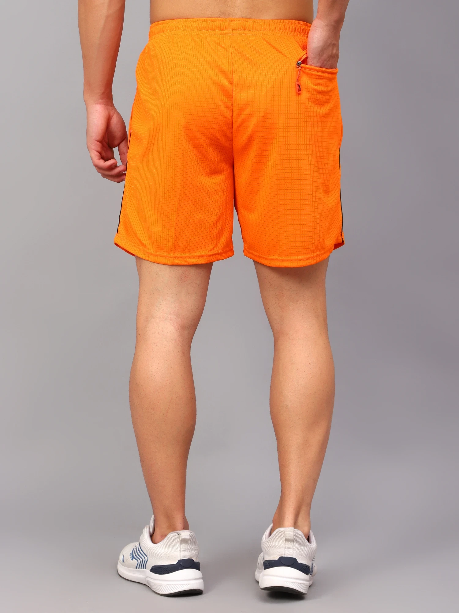 Dark Grey & Orange